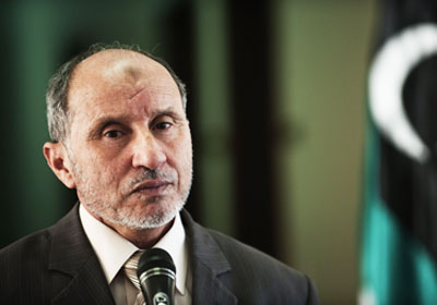 رئيس المجلس الانتقالي الليبي مصطفى عبد الجليل
